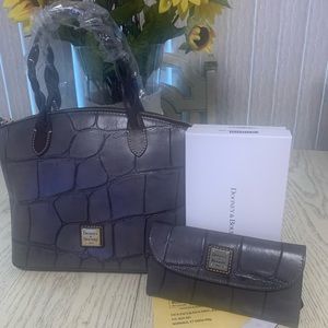 Denison Dooney & Bourke continental clutch only, matching satchel available